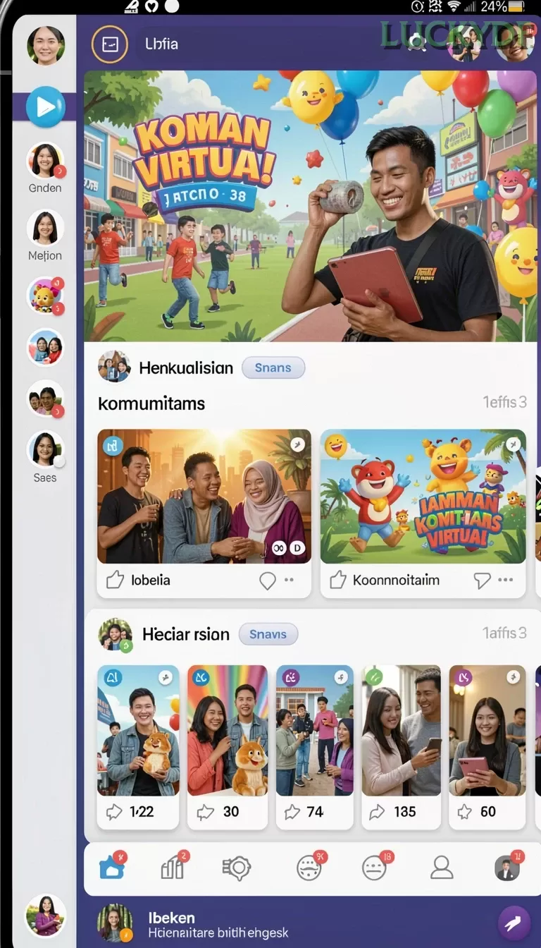 Cuplikan layar GIM999 — pengaturan akun