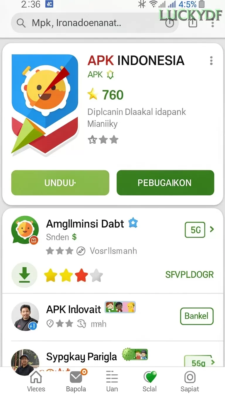 Cuplikan layar AYUWIN — halaman utama