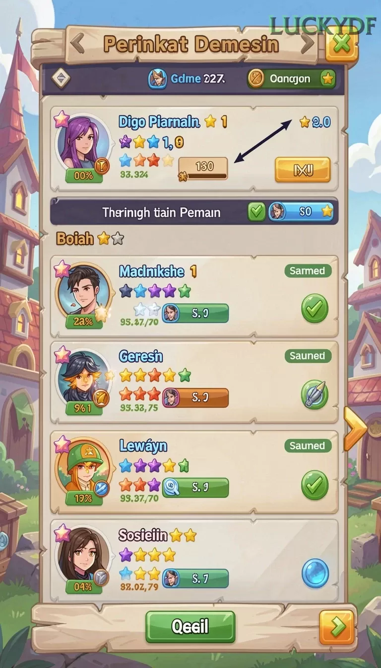 Cuplikan layar AYUWIN — menu navigasi
